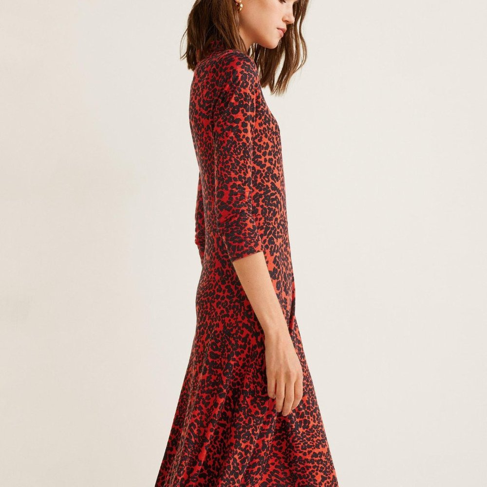 MNG by Mango Red Dress